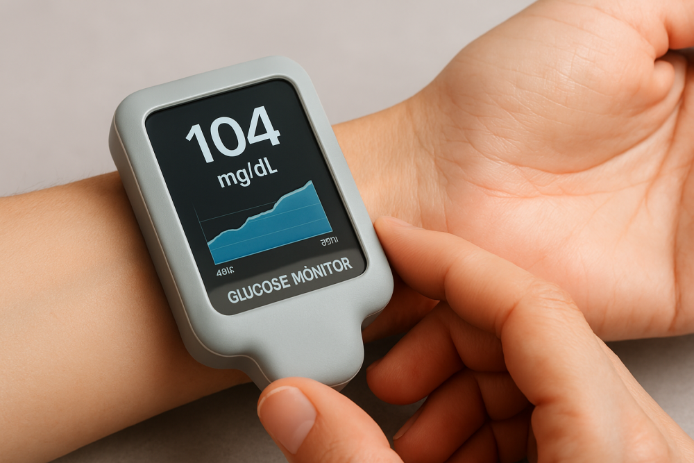 best 3 non invasive glucose monitor wearable devices