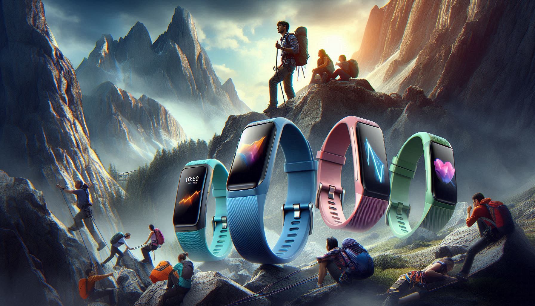 the best 5 fitness trackers for climbing