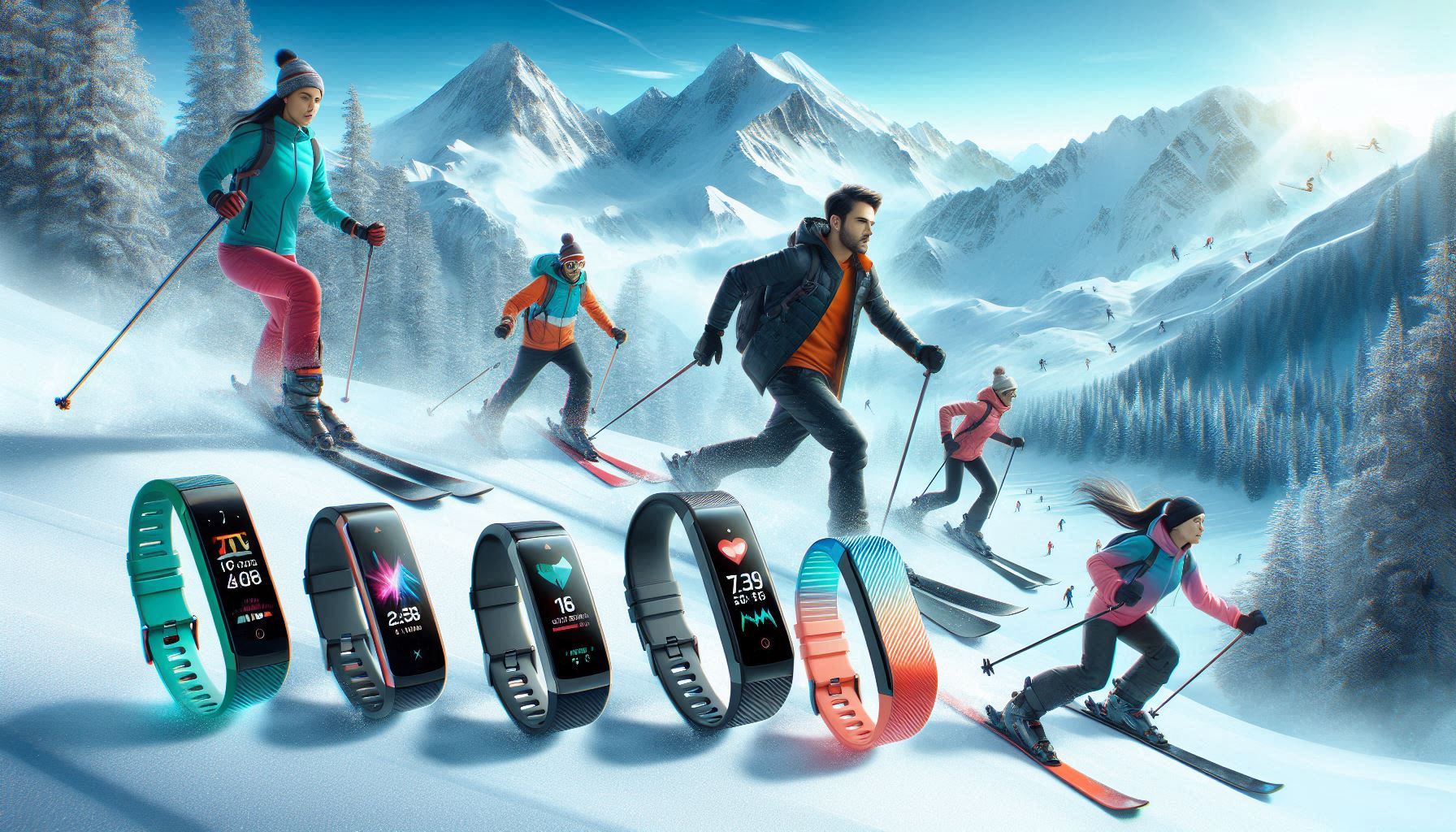 the best 5 fitness trackers for skiing