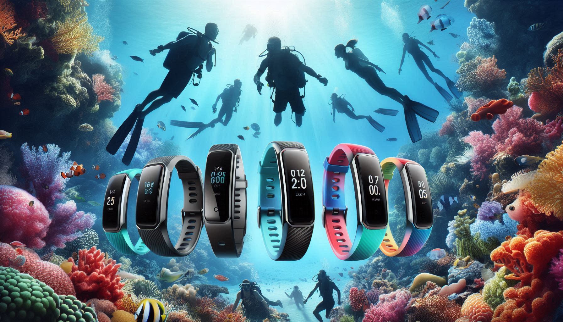 the best 5 fitness trackers for diving