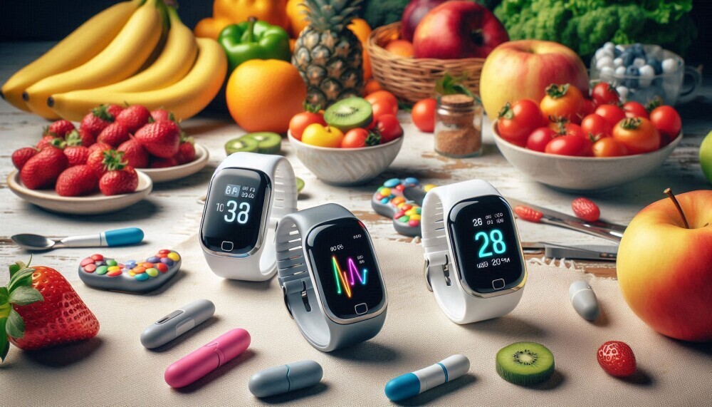 real time diet adjustments: using glucose wearables to hack your meals
