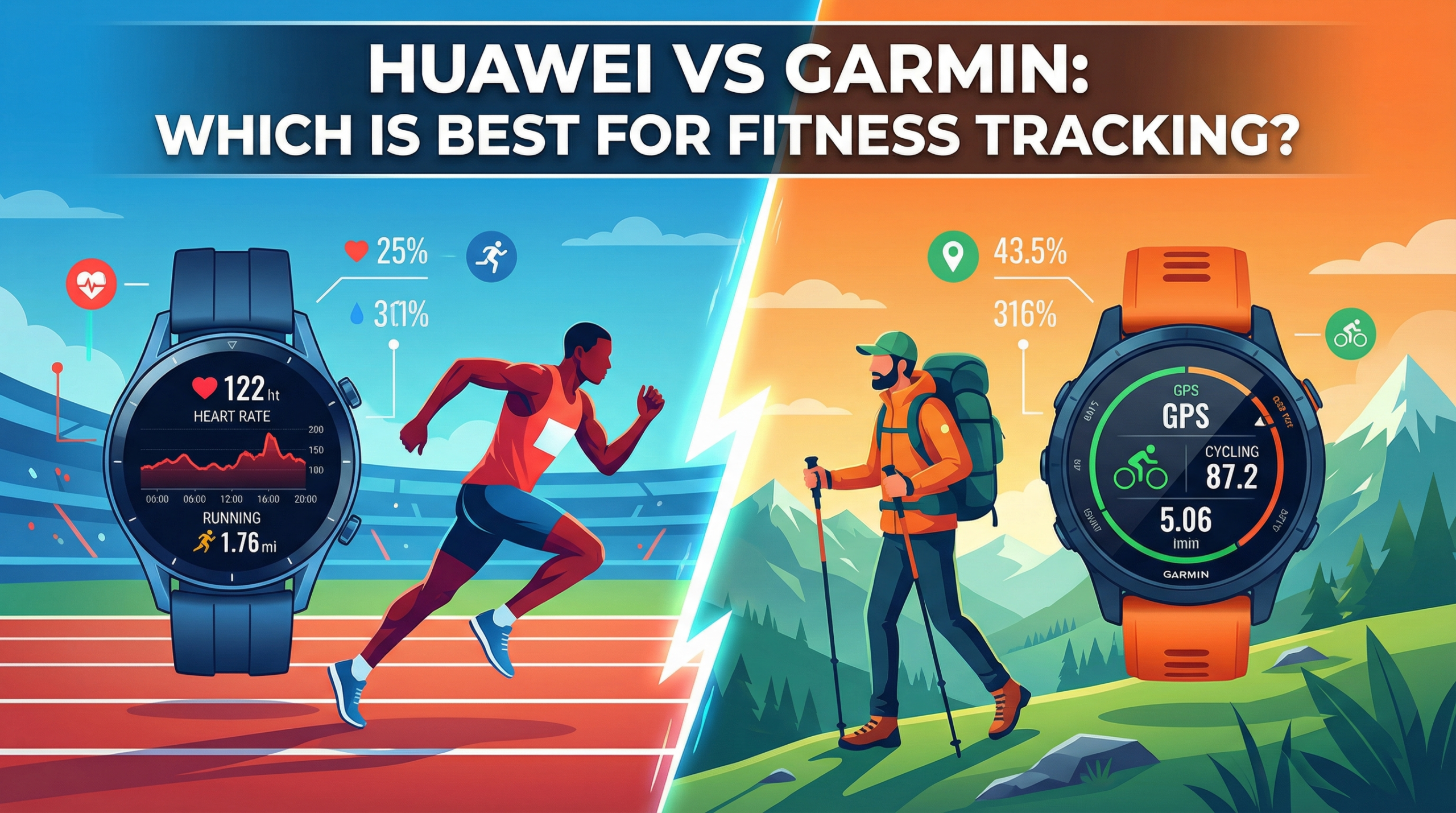 Huawei Vs Garmin: Which is best for fitness tracking?