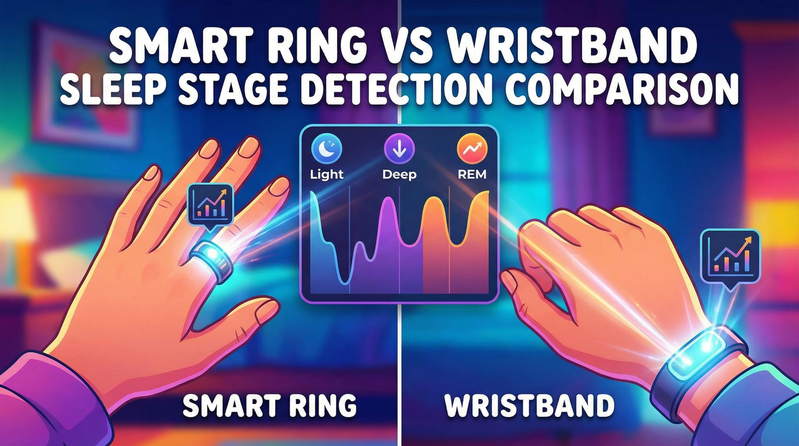 Smart Ring Vs Wristband Sleep Stage Detection Comparison