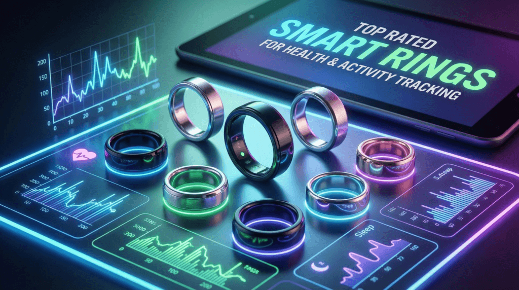 Samrt Ring Taglines Top Rated Smart Rings For Health And Activity Tracking | Vertevia